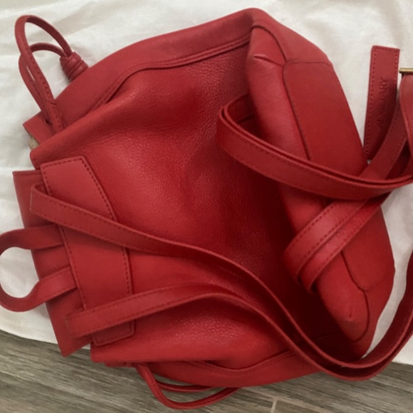 Aritzia Red Auxiliary Backpack - Picture 2 of 3